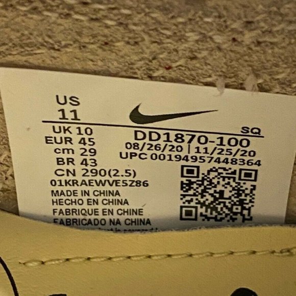 NEW Nike Air Max 1 CLOT Kiss of Death (2021) - 11 - Picture 6 of 8